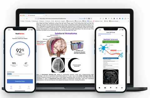 Anatomy Qbank images on desktop and mobile